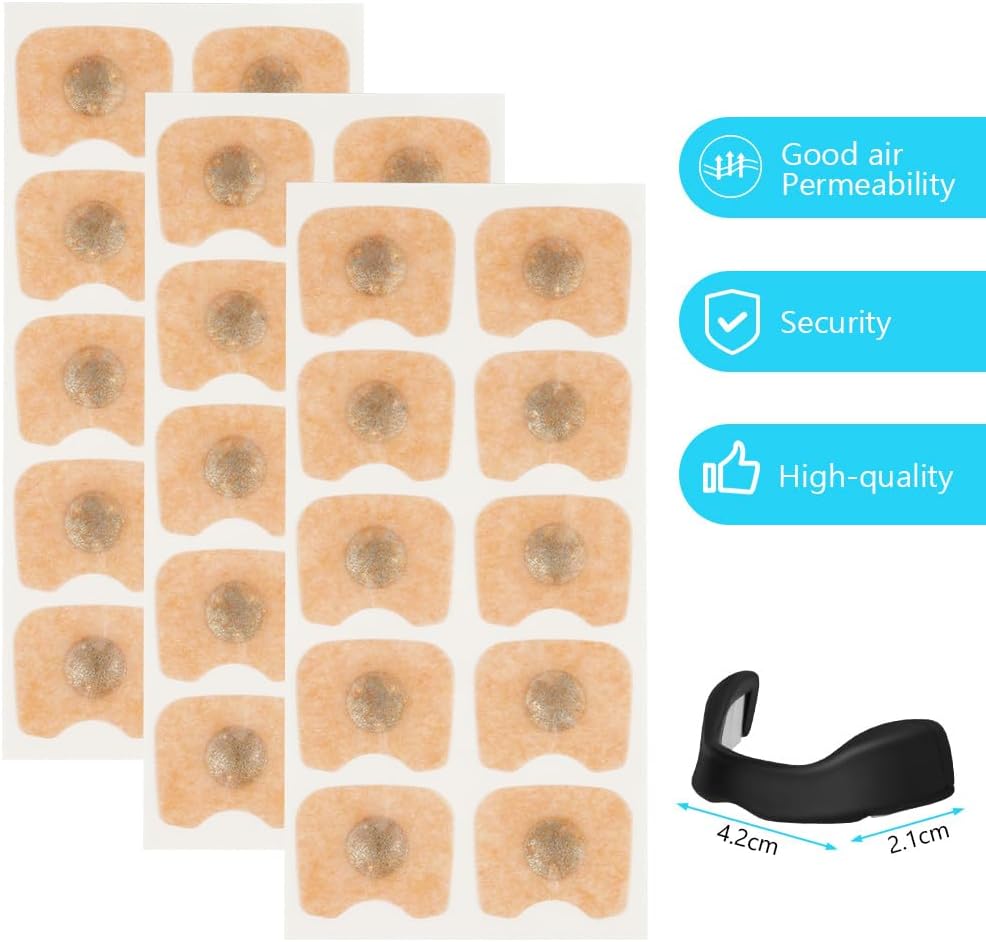 Nasal Breathing Dilator Set – Anti Snoring Device with Magnetic Nose Patches – Improves Sleep & Reduces Nasal Congestion