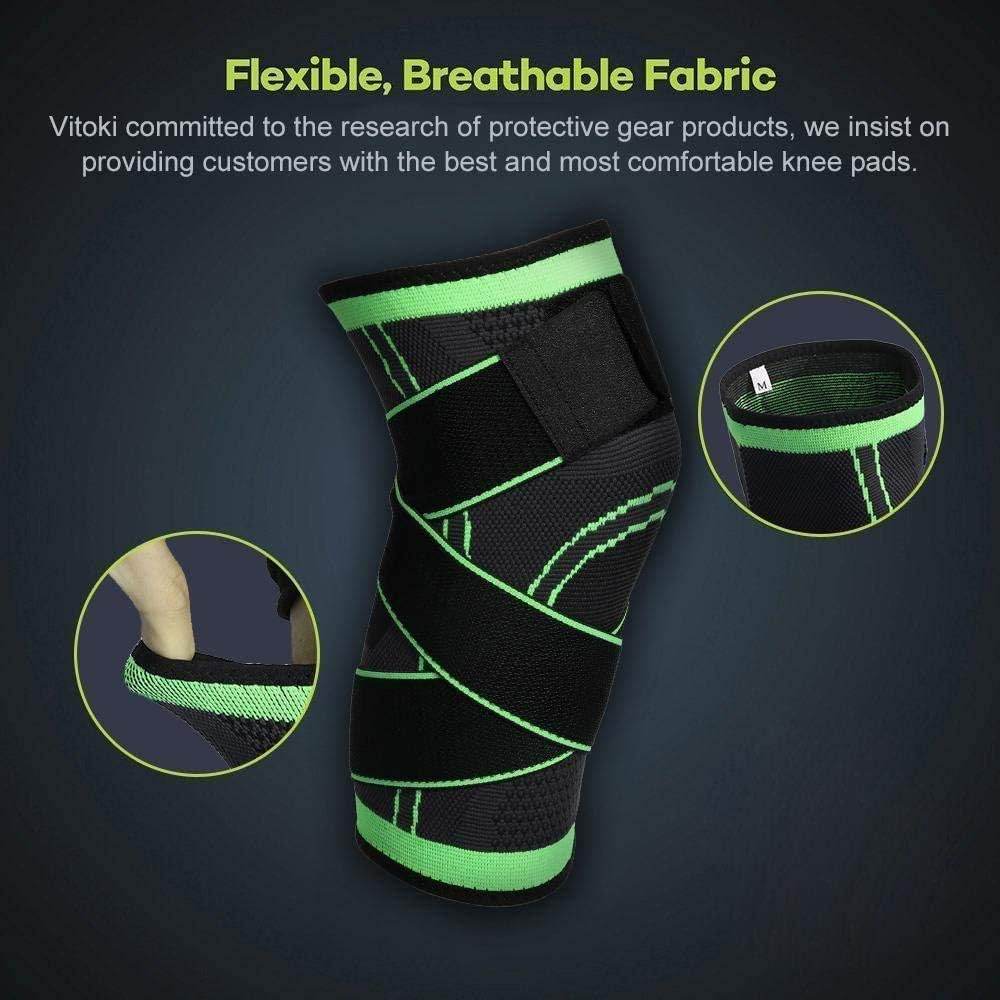Professional Knee Support Brace – Breathable, Adjustable & High Flexibility - Trendhub Pakistan