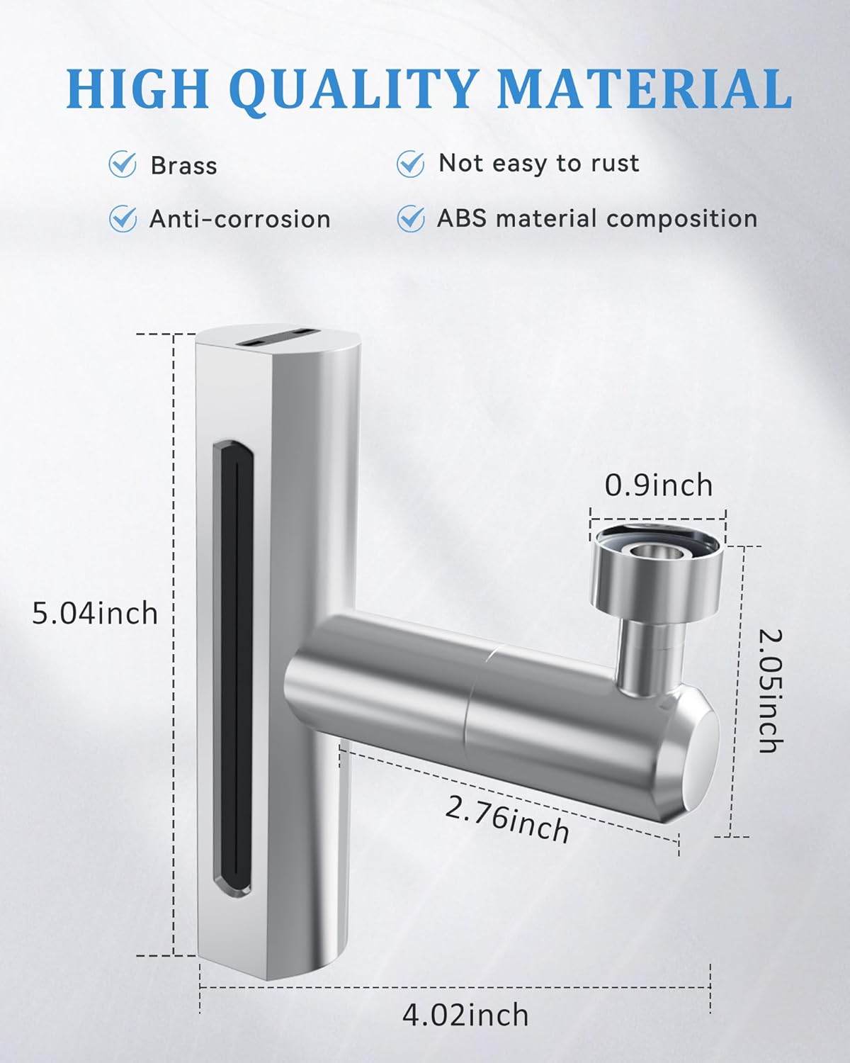 4 in 1 Waterfall Kitchen Faucet, 360°Swivel Faucet - Trendhub Pakistan