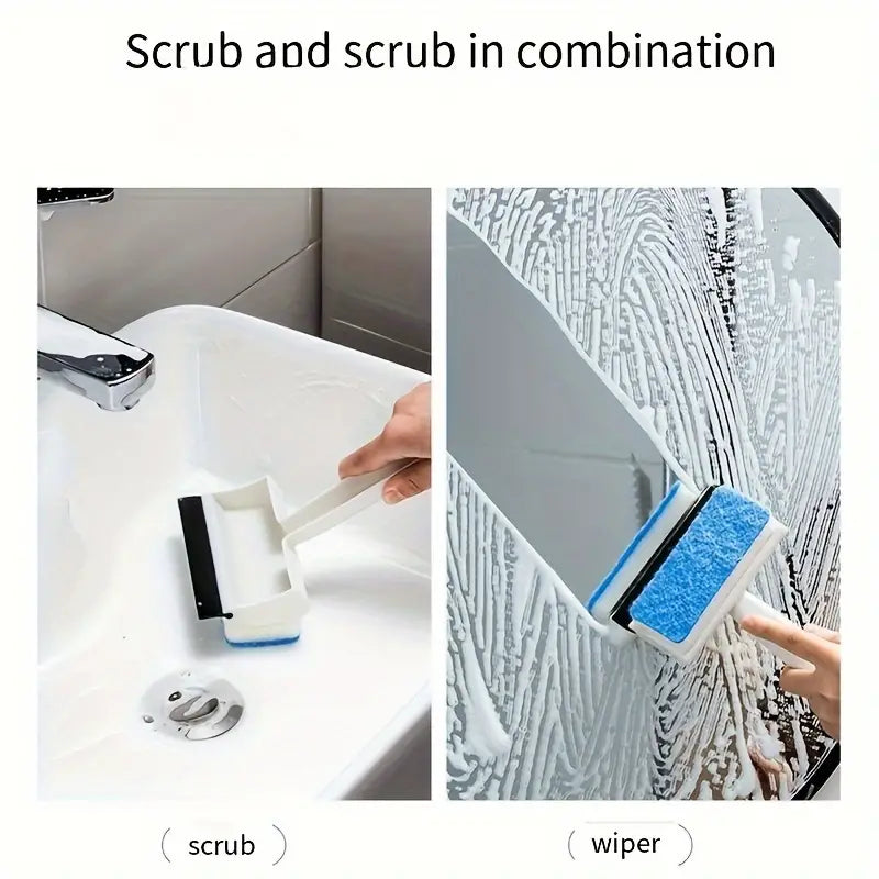 2 in 1 Scrubber Wiper Cleaner