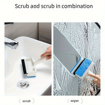 2 in 1 Scrubber Wiper Cleaner