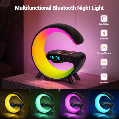 Bluetooth Speaker Lamp Charger: G-Type Shape