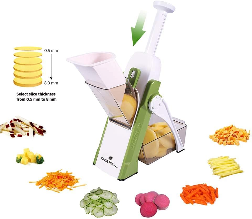 Safe Mandoline Slicer - Multi Vegetable Chopper