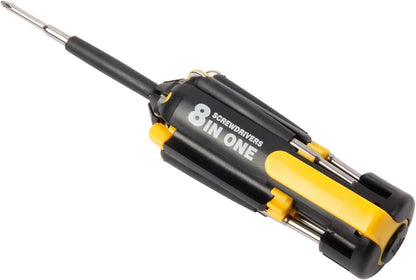 8 in 1 Screw driver with Flashlight