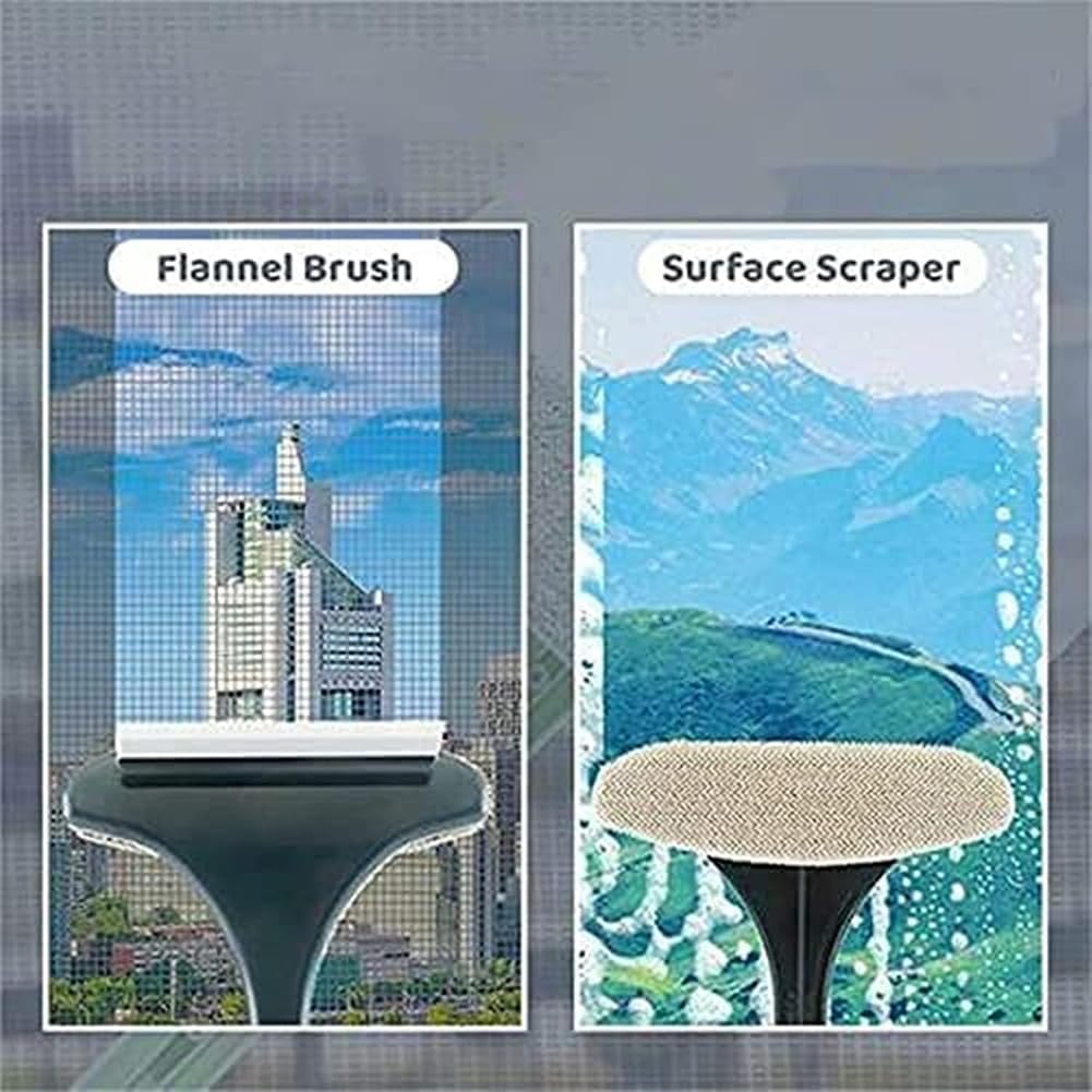 2-in-1 Screen Window Cleaning Brush