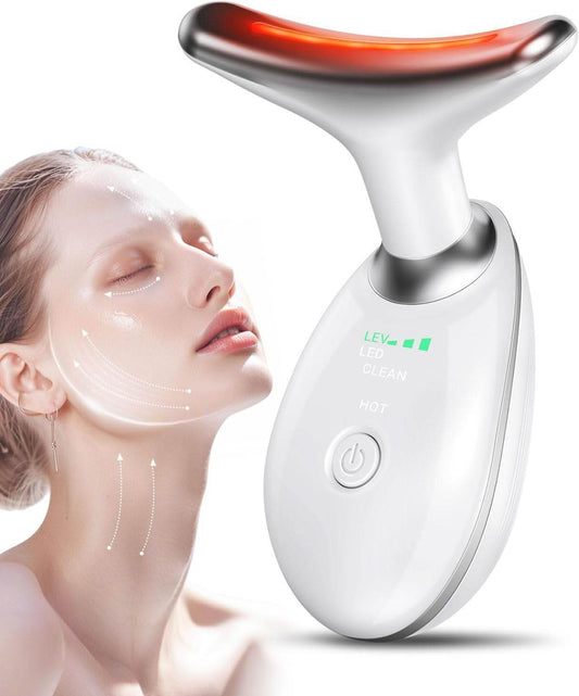 Women’s Neck & Face Rejuvenation Anti-Aging Massager – Skin Tightening & Lifting Tool - Trendhub Pakistan