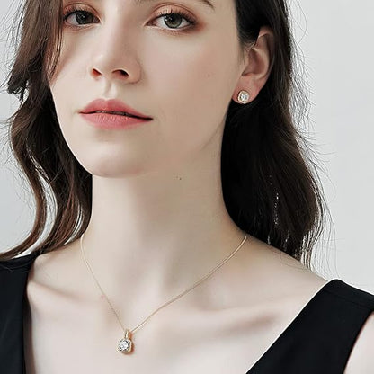 Solitaire Pendant Set