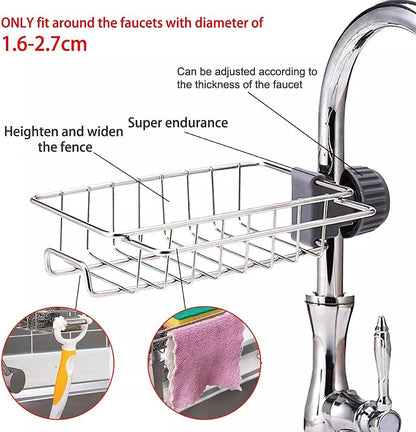 Sink Sponge Holder - Faucet Rack