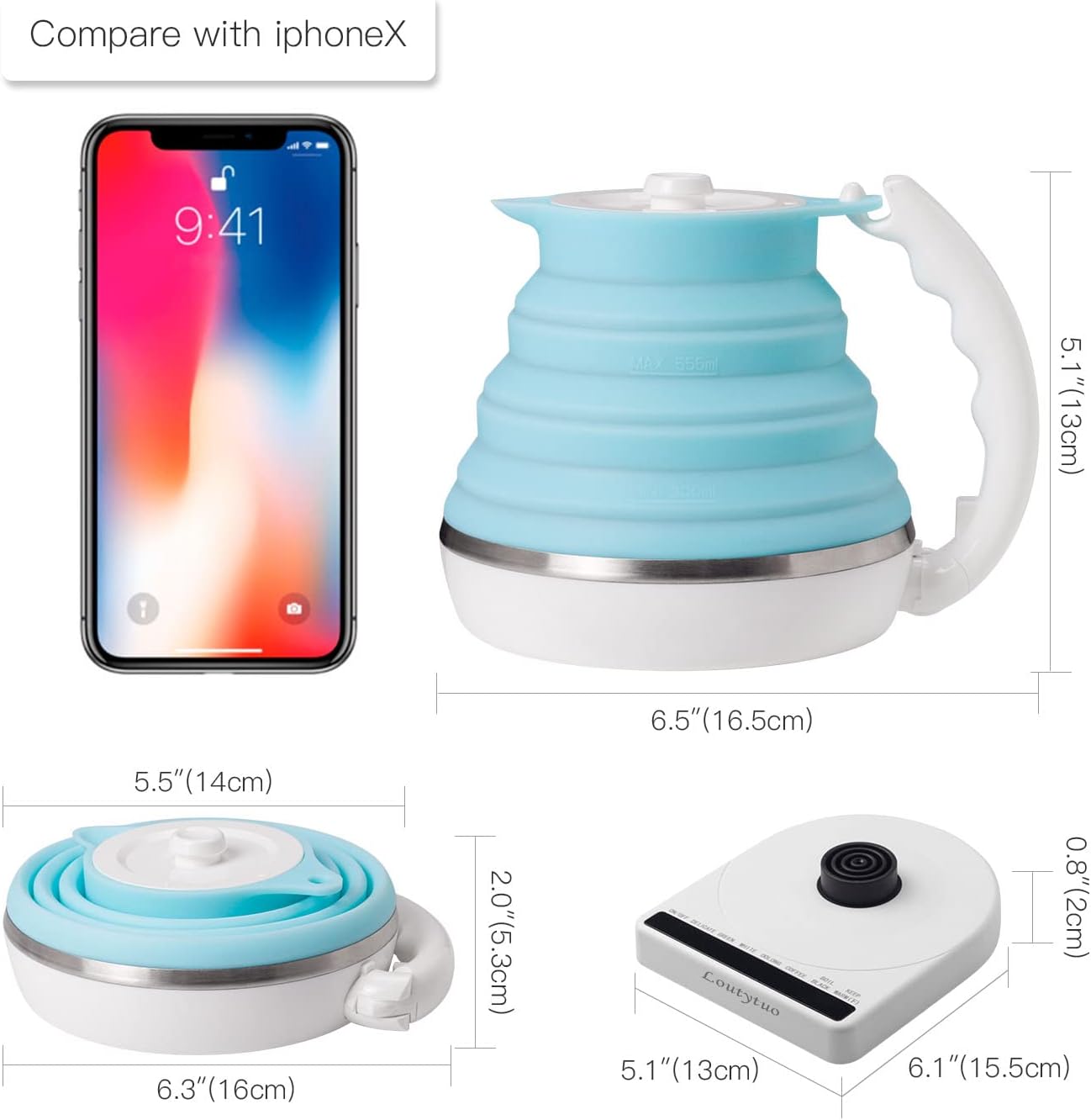 Foldable Electric Kettle