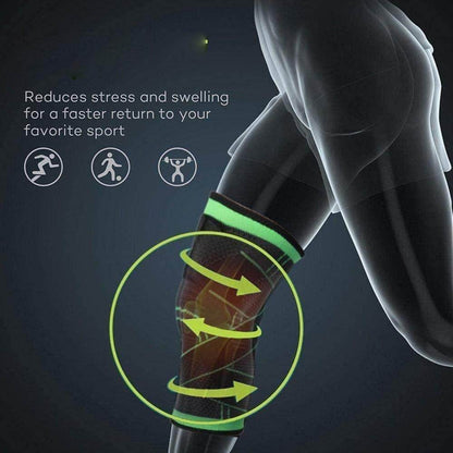 Professional Knee Support Brace – Breathable, Adjustable & High Flexibility - Trendhub Pakistan