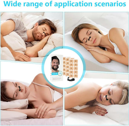 Nasal Breathing Dilator Set – Anti Snoring Device with Magnetic Nose Patches  – Improves Sleep & Reduces Nasal Congestion