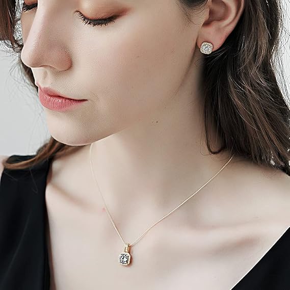 Solitaire Pendant Set