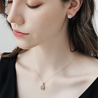 Solitaire Pendant Set