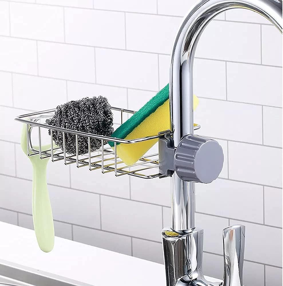 Sink Sponge Holder - Faucet Rack