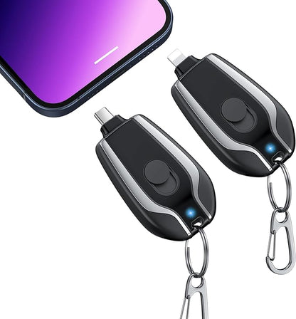 Keychain Power Bank - 1500mAh - Type C