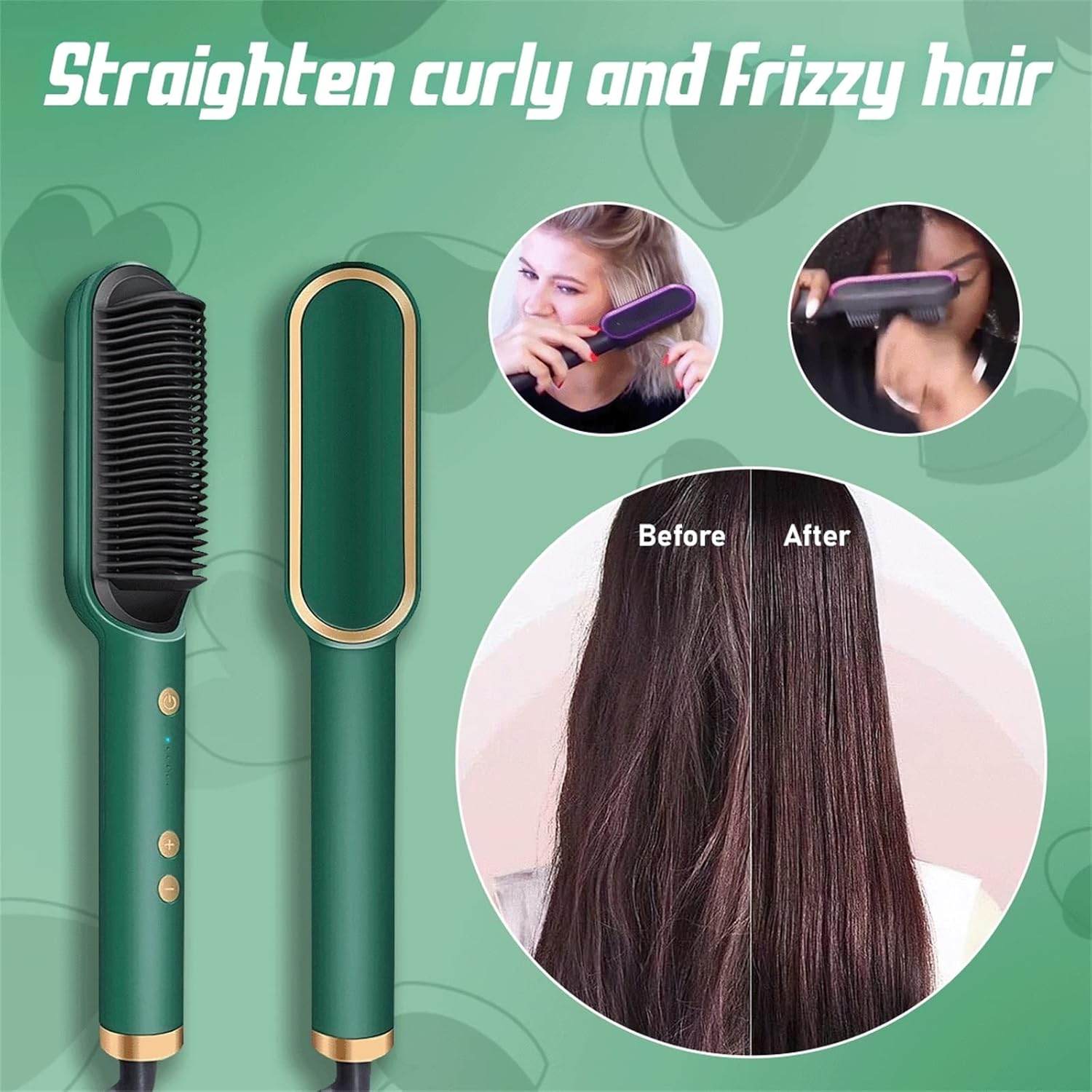 2 in 1 Brush & Curler - Trendhub Pakistan