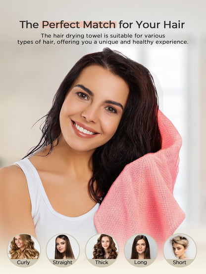 Twist Hair Towel - Microfiber Hair Towel