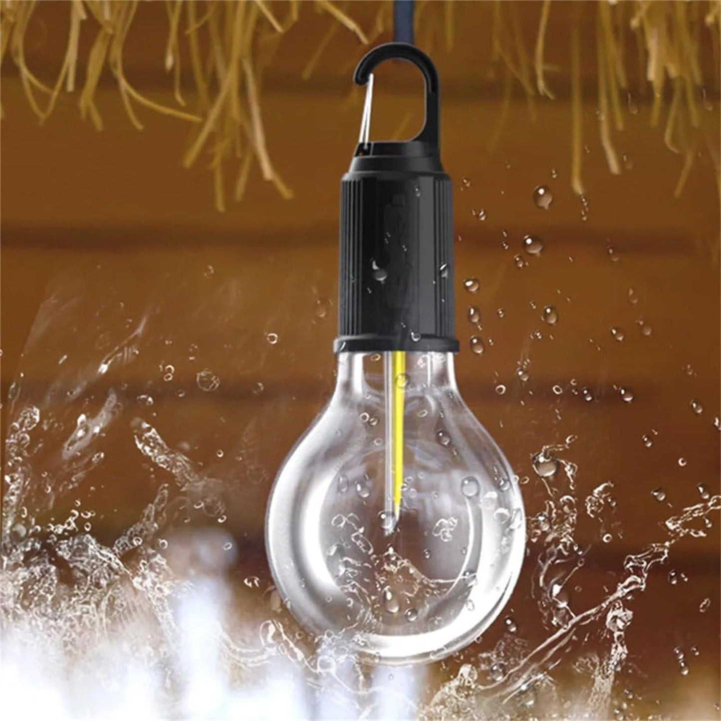 Outdoor Glow: LED Tent Light - USB Rechargeable & Waterproof