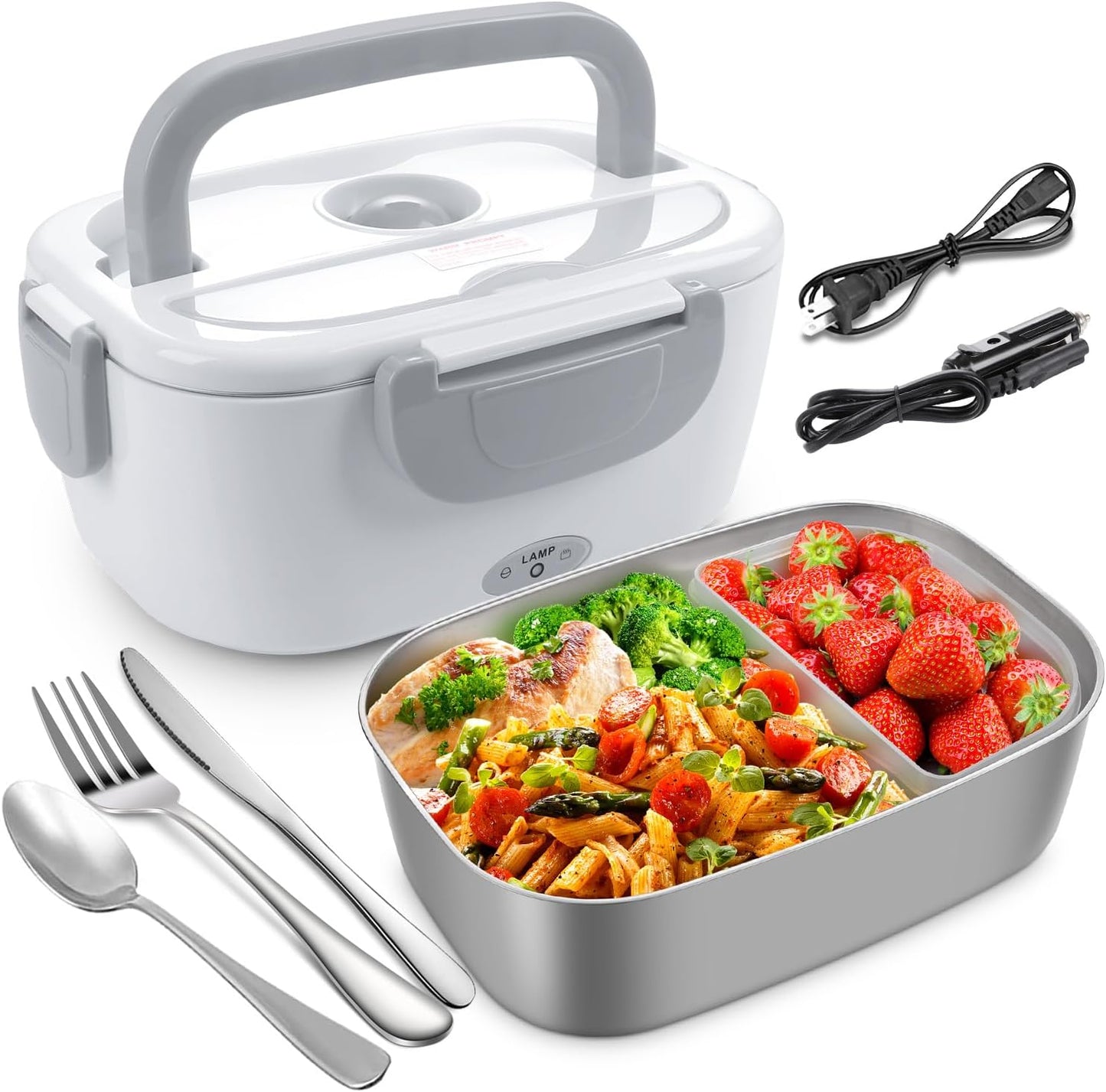 Electric Lunch Box for Car and Home