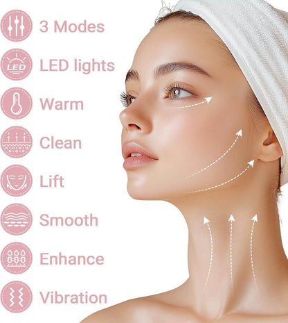 Women’s Neck & Face Rejuvenation Anti-Aging Massager – Skin Tightening & Lifting Tool - Trendhub Pakistan