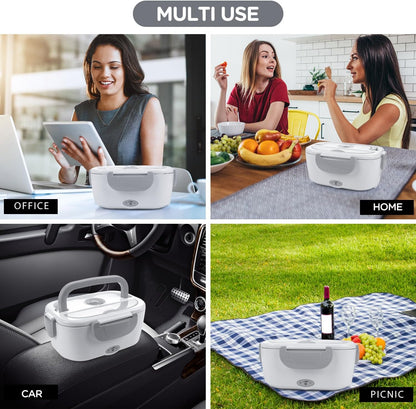 Electric Lunch Box for Car and Home