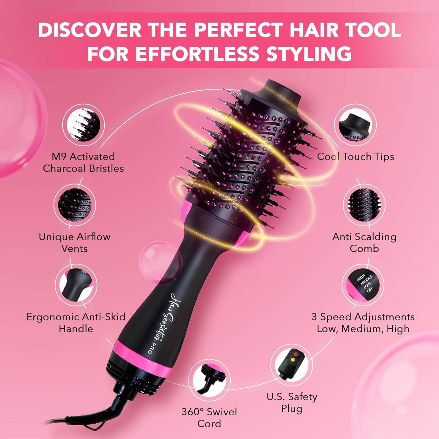 Hair Dryer, Volumizer, Curler & Straightener - Trendhub Pakistan