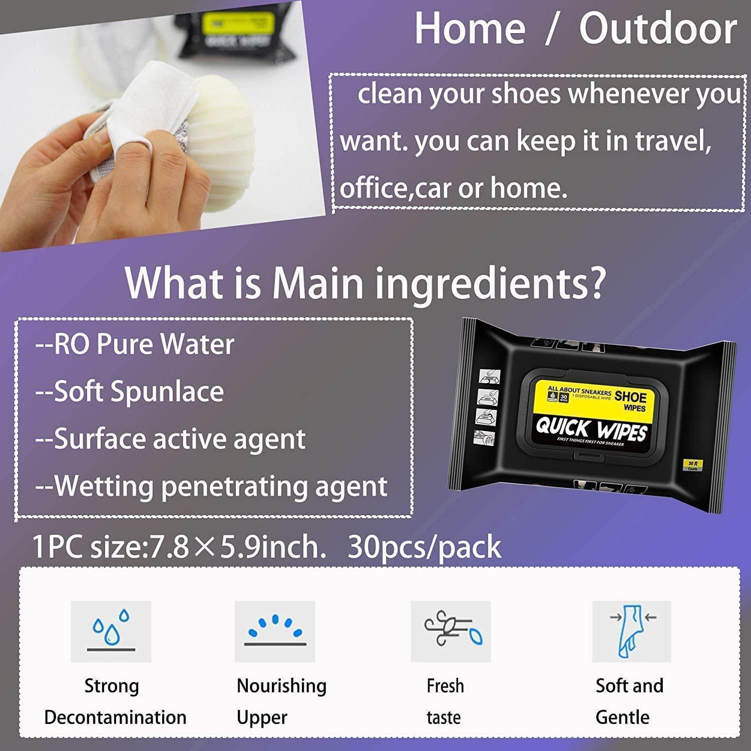 Shoe Cleaning Wipes - Trendhub Pakistan