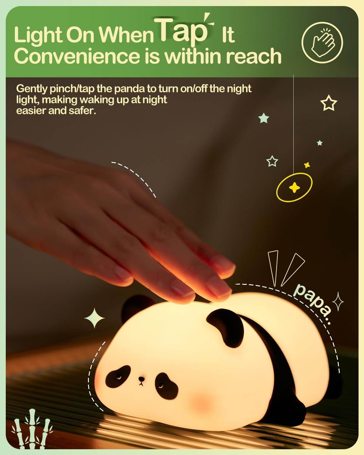 Panda, Rabbit, Duck, Unicorn – Touch & Dimmable LED Light - Trendhub Pakistan