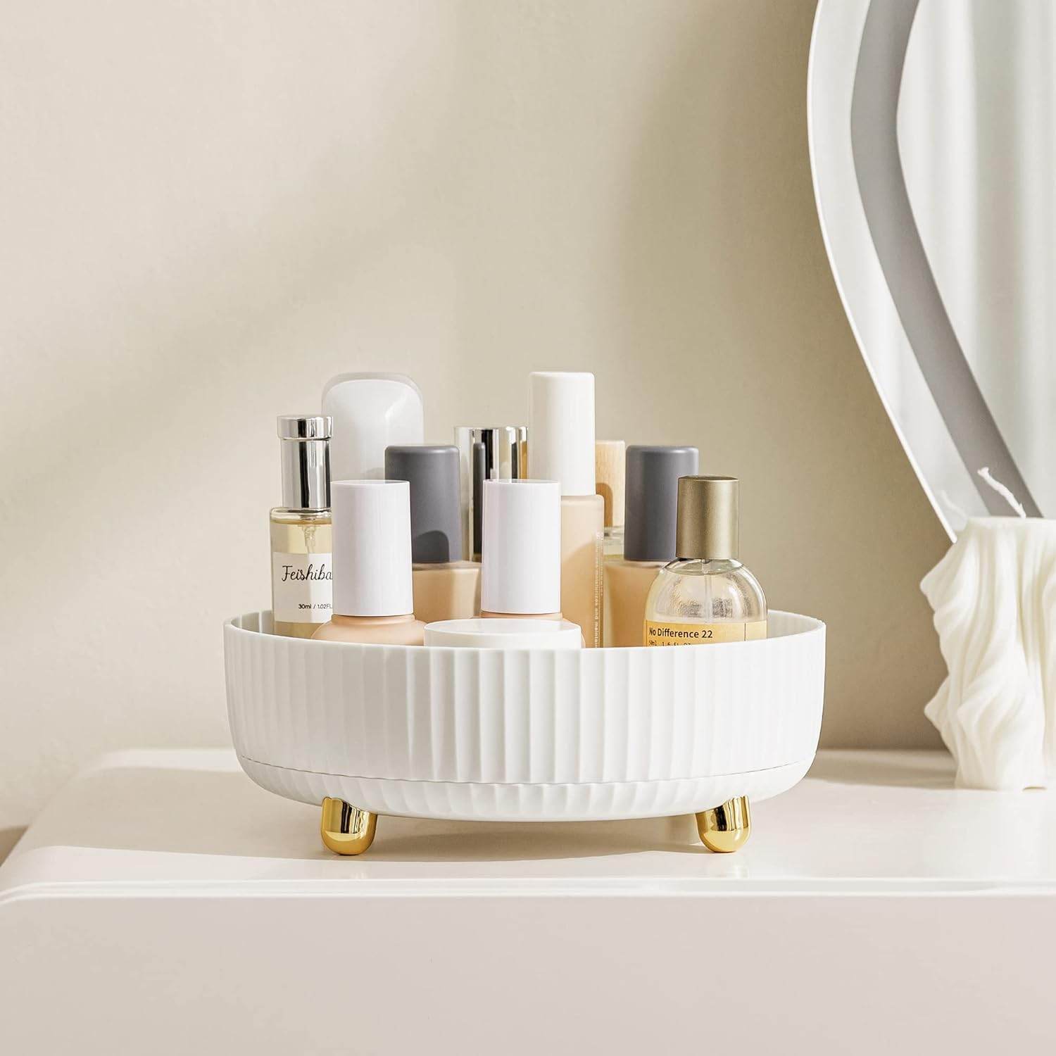 360° Rotating Makeup Organizer - Trendhub Pakistan