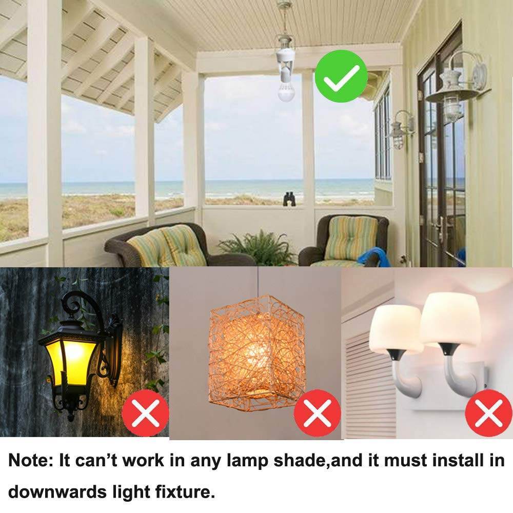 Smart Motion Sensor Light Socket - Trendhub Pakistan