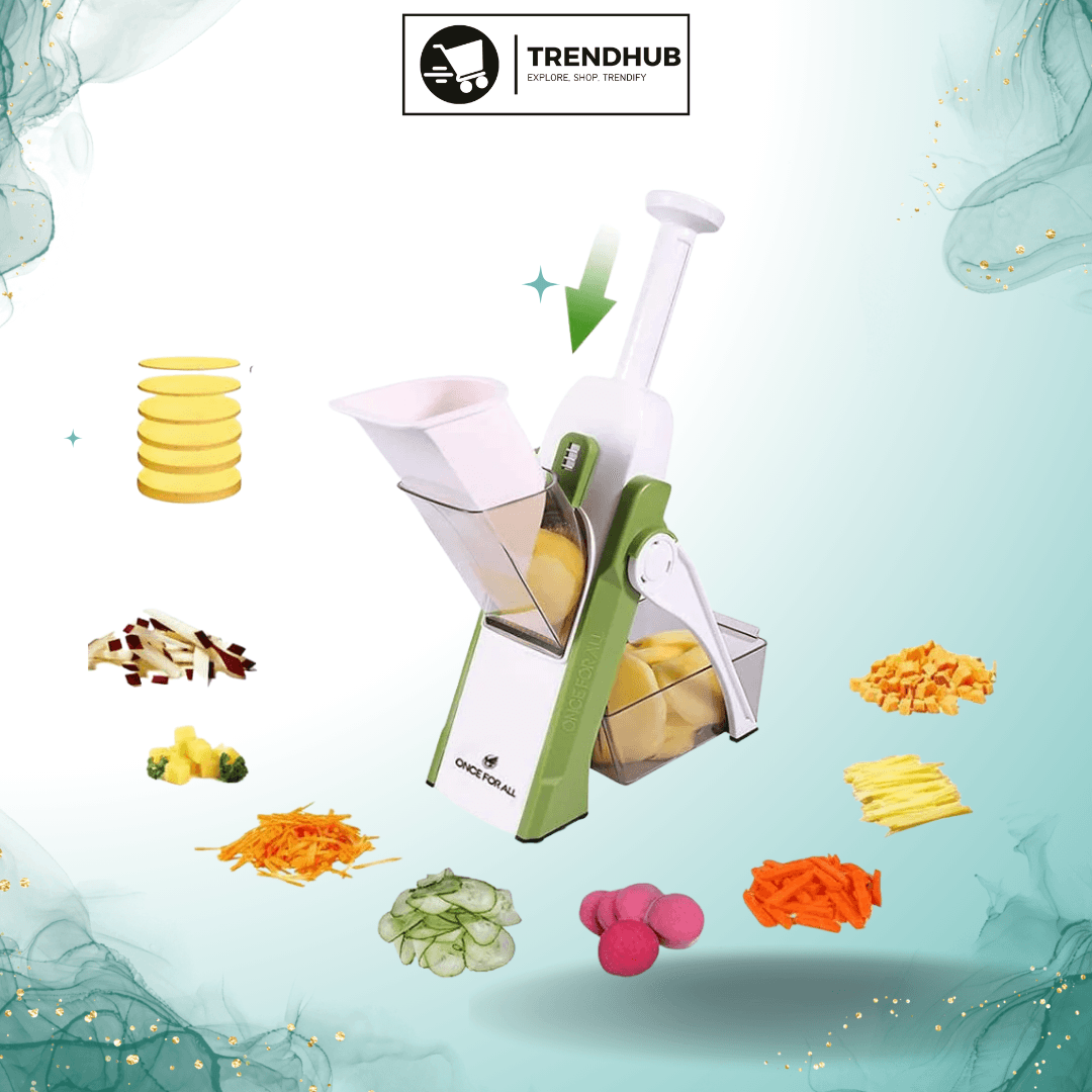Safe Mandoline Slicer - Multi Vegetable Chopper - Trendhub Pakistan