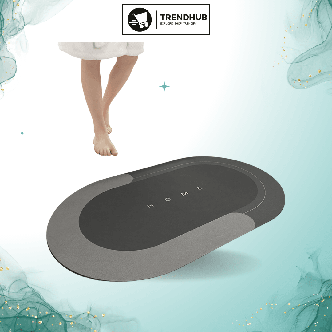 Bathroom Mat - Anti Slip Water Absorbent - Trendhub Pakistan