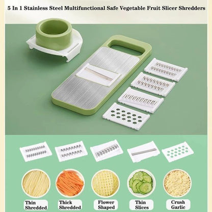 Safe Mandoline Slicer - Multi Vegetable Chopper