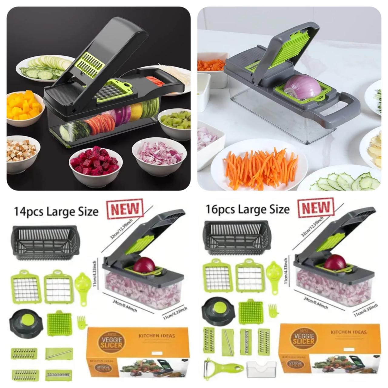 Safe Mandoline Slicer - Multi Vegetable Chopper