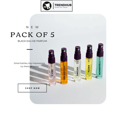 Luxury Perfume Tester Pack - 5 Scents