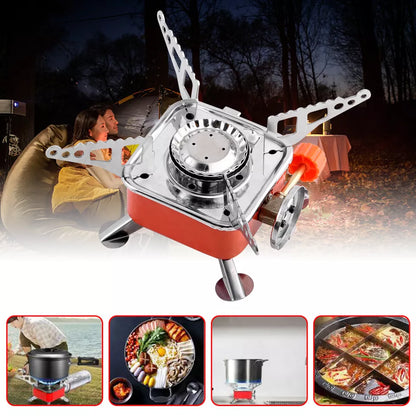 Portable Mini Gas Stove - Camping, Hicking, Picnic, Bar B Q